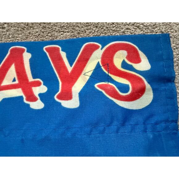 NWT Garfield Happy Holidays yard flag - Christmas - 80s - wall hanging 28 x 40 - Picture 5 of 8